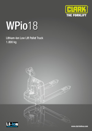 Pallet Jacks Clark Wpio 18