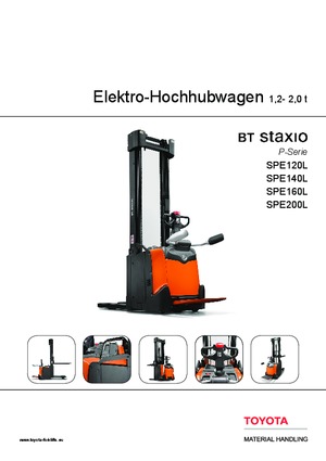 Walkie Stackers BT SPE 160 L