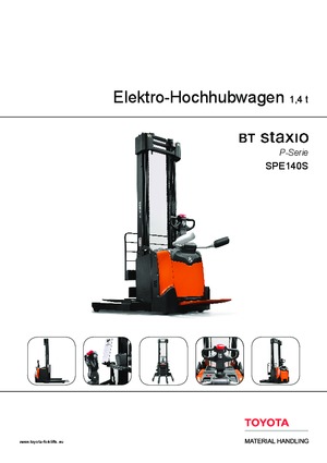Walkie Stackers BT SPE 140 S