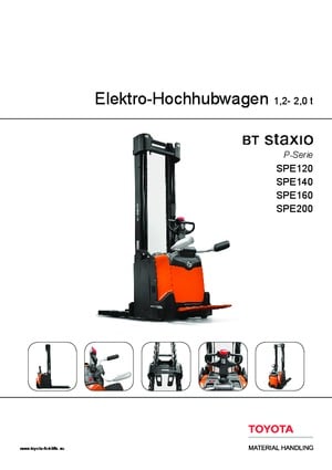 Walkie Stackers BT SPE 160