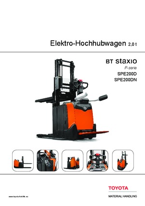 Walkie Stackers BT SPE 200 D