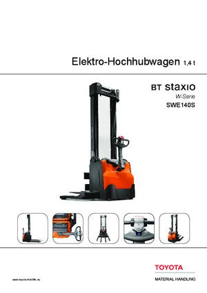 El İstifleyiciler BT SWE 140 S
