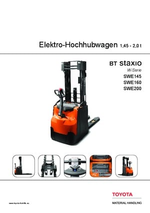 Walkie Stackers BT SWE 160