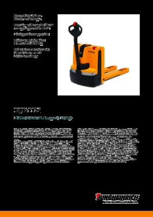 Pallet Jacks Jungheinrich EJE 112i