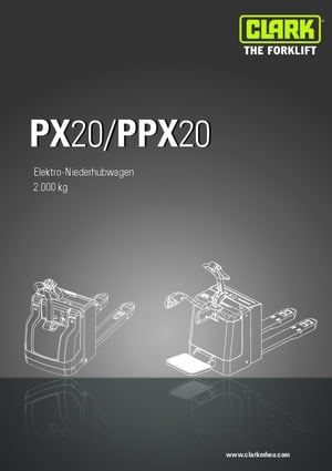 Yaya kumandalı transpalet Clark PX 20