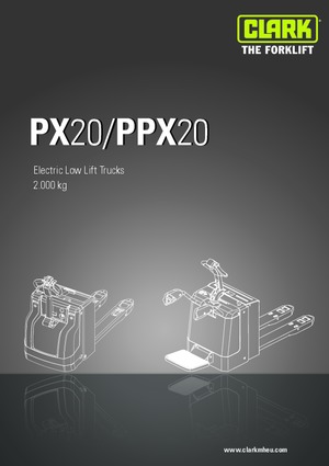 Yaya kumandalı transpalet Clark PX 20