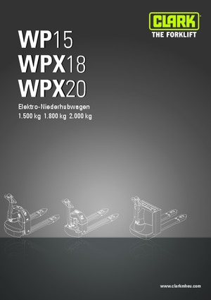 Pallet Jacks Clark WPX 20