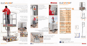Single Vertical Mast Boom Lifts Faraone Elevah 50 F