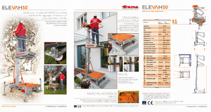 Single Vertical Mast Boom Lifts Faraone Elevah 50