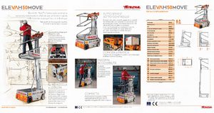 Single Vertical Mast Boom Lifts Faraone Elevah 50 Move