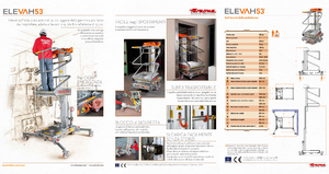 Tek Dikey Direkli Sepetli Vinçler Faraone Elevah 53