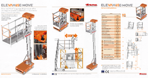 Single Vertical Mast Boom Lifts Faraone Elevah 65 E-Move