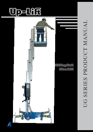 Single Vertical Mast Boom Lifts AHI UG40