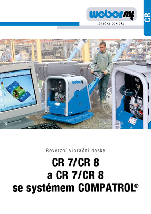 Reversible Vibratory Plate Compactors weber mt CR 7 Hd