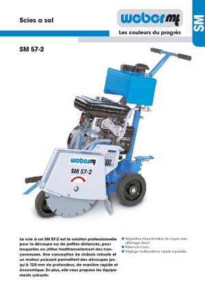 Floor Saws weber mt SM 57-2