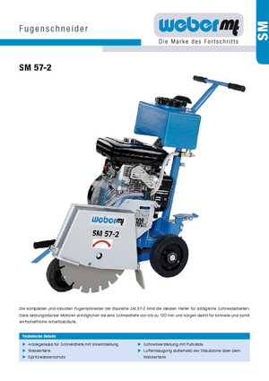 Floor Saws weber mt SM 57-2