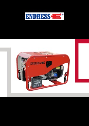 Benzin jeneratörleri 3000 Endress ESE 1506 DHG-GT ES ISO Duplex
