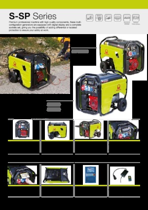 Gasoline Power Generators PRAMAC Lifter S 5000
