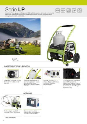 Gasoline Power Generators PRAMAC Lifter SP 8000