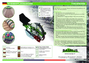 Dikim makinaları Basrijs Disc planter 560