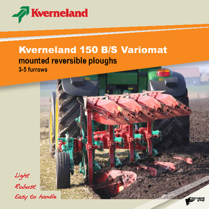 Ploughs Kverneland 150 S 100