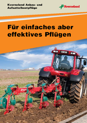 Ploughs Kverneland AD 85