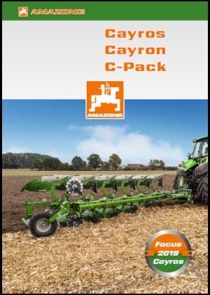 Ploughs Amazone Cayros XS 4-1050