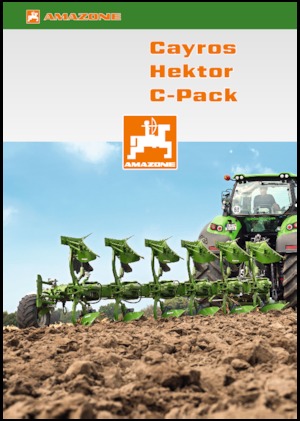 Ploughs Amazone Cayros XS 4-1050