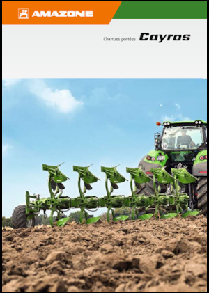 Pulluklar Amazone Cayros XS 6-850 VS