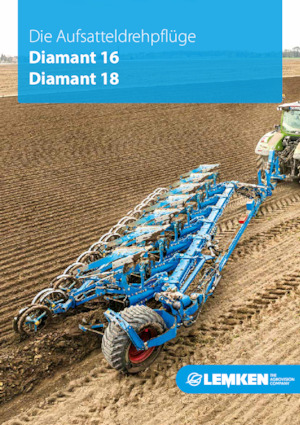 Ploughs Lemken Diamant VU 18 8 / 100