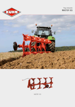 Ploughs Kuhn Master 103 3E