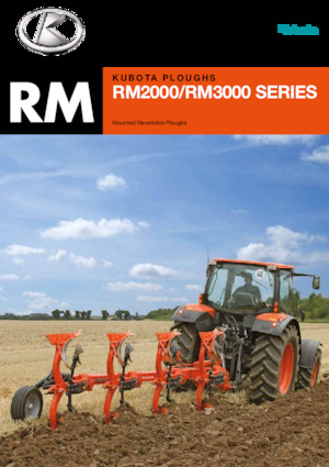 Ploughs Kubota RM 2005 V-4