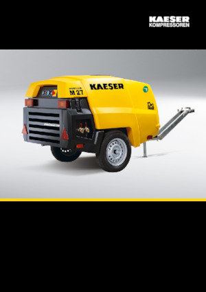 Portable Air Compressors - Diesel, Electric, Gasoline Kaeser Mobilair M 27 PE