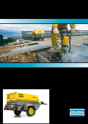 Portable Air Compressors - Diesel, Electric, Gasoline Atlas Copco XAS 47 DdG