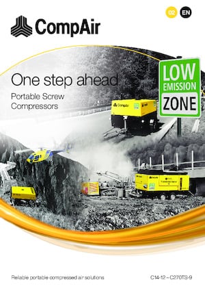 Taşınabilir Hava Kompresörleri - Dizel, Elektrikli, Benzinli CompAir C260TS-10