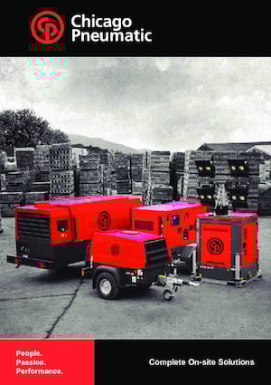 Portable Air Compressors - Diesel, Electric, Gasoline Chicago Pneumatic CPS 5.0