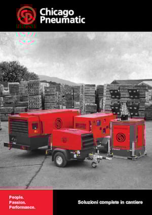 Portable Air Compressors - Diesel, Electric, Gasoline Chicago Pneumatic CPS 5.0