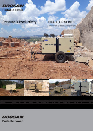 Portable Air Compressors - Diesel, Electric, Gasoline Doosan P250