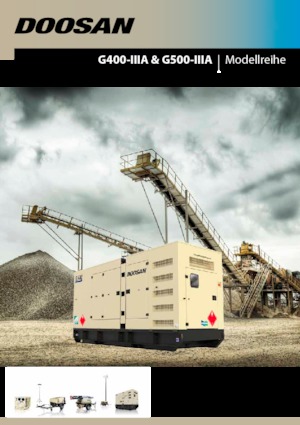 Diesel Power Generators Doosan G500-IIIA  