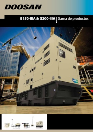 Diesel Power Generators Doosan G200-IIIA 