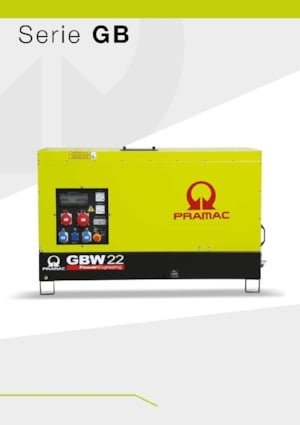 Diesel Power Generators PRAMAC Lifter GBW 15y