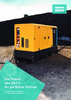 Diesel Power Generators Atlas Copco QAS 5 80