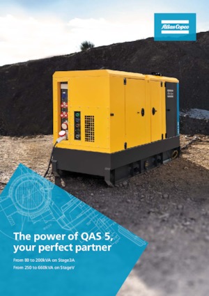 Diesel Power Generators Atlas Copco QAS 5 80