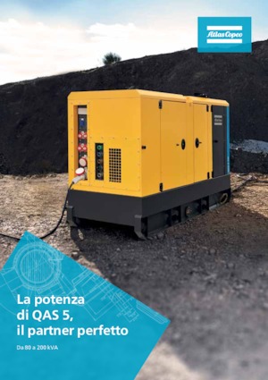 Diesel Power Generators Atlas Copco QAS 5 80