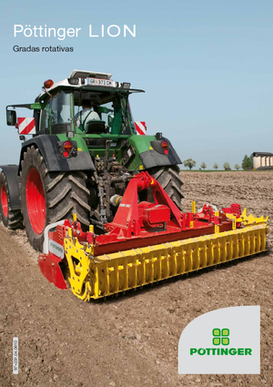 Power harrows Pöttinger Lion 252
