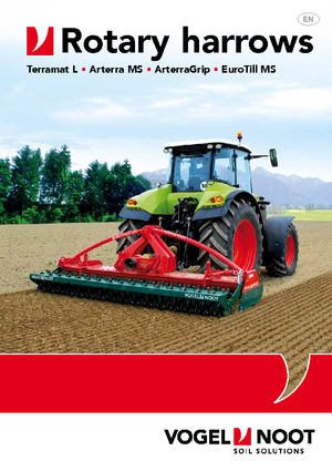 Elektrikli tırmıklar Vogel & Noot Terramat L 300