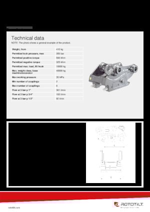 Quick Couplers Rototilt® QC80 