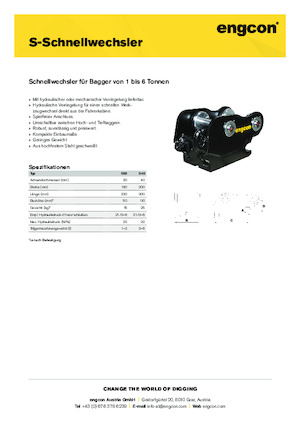 Quick Couplers engcon S40