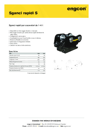 Quick Couplers engcon S40