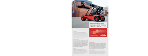 Reach stacker Linde C 4535 TL/5